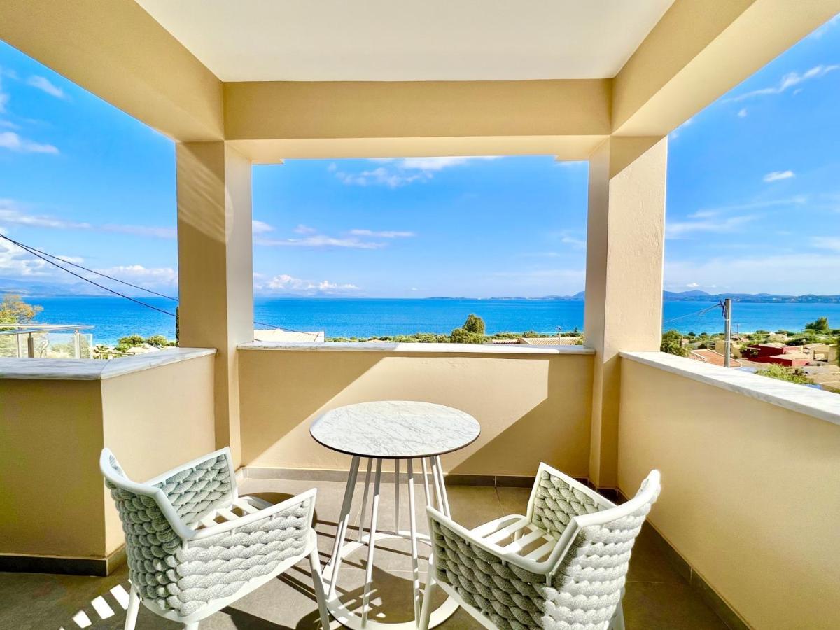 Luxury Villa Barbati Sun With Private Pool By Dadovillas Exterior foto