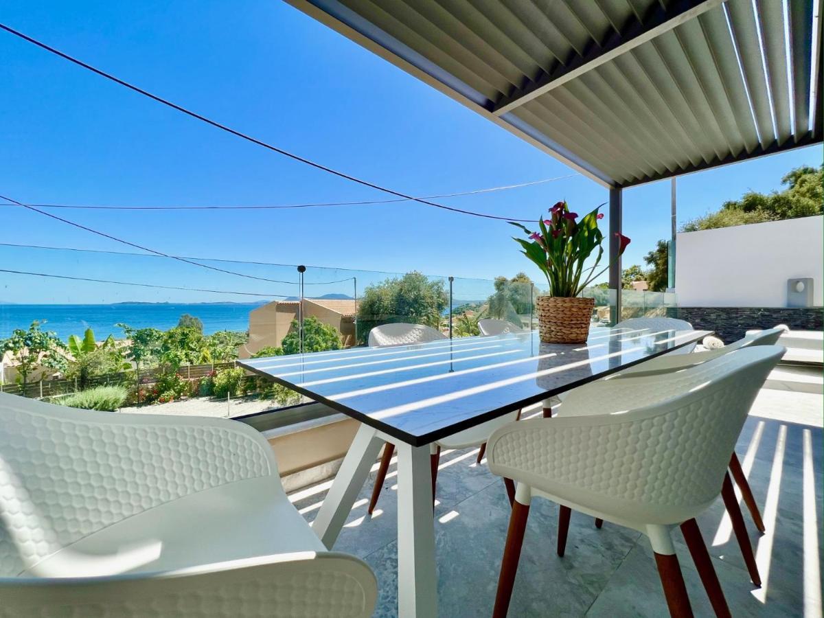 Luxury Villa Barbati Sun With Private Pool By Dadovillas Exterior foto