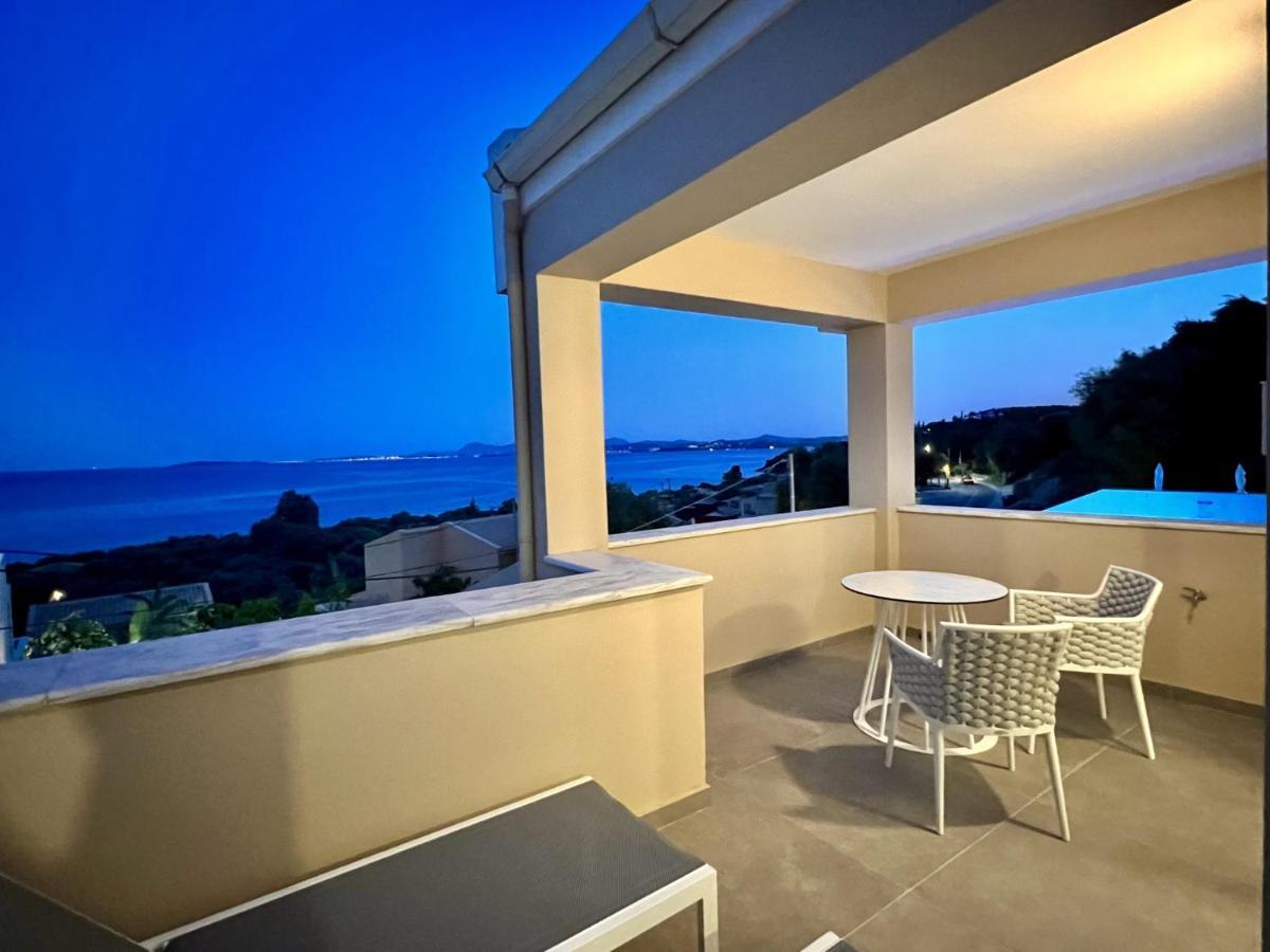 Luxury Villa Barbati Sun With Private Pool By Dadovillas Exterior foto